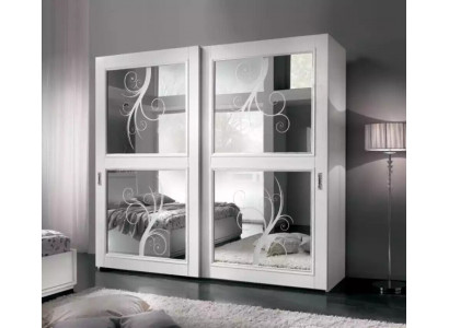 Chambre Mobilier Italie Armoire en bois Armoire en bois Massif Blanc neuf