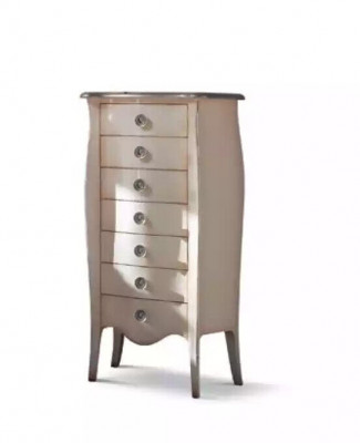 Lit Table de chevet Commode 3 pcs. Ensemble de chambre Design Meubles de luxe neufs
