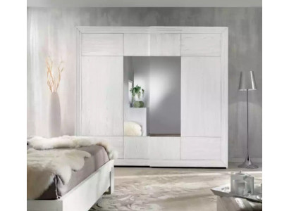 Armoire Blanche Armoire en Bois Chambre à Coucher Design Mobilier Moderne neuf