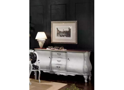Commode Buffet Tiroirs Commode de luxe Commodes en bois Mobilier de 200 cm Console