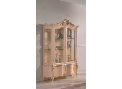 Conception de cabinet en bois de luxe Buffets en bois beige Meubles italiens