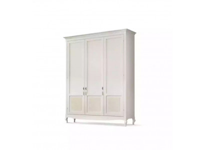 Armoire Chambre Bois Design Classique Mobilier Blanc Armoires
