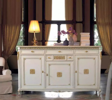 Salon de luxe en bois Commodes Buffet Commode Buffet Armoire en bois