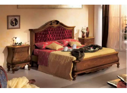 Chesterfield Lits lit rembourré Classique 180x200 Lit double cadre de lit
