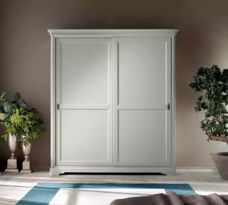 Conception de garde-robe de style moderne Meubles de chambre à coucher Armoire blanche nouvelle