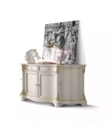 Sideboard commode Buffets en bois massif Armoires commodes meubles Coffrets de tiroirs