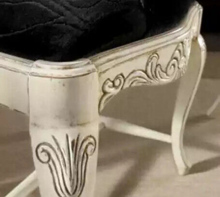 Suite Table à manger Ensemble de salle à manger 5 pièces Tables blanches neuves 4 chaises groupe