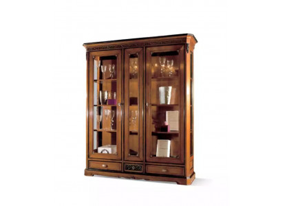 Meubles de luxe italiens pour le salon Vitrine Armoire Style classique nouveau