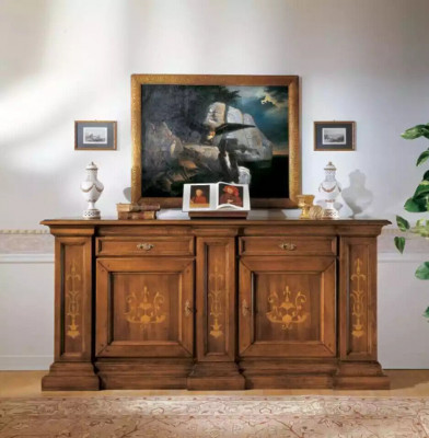 Bahut Salon Design nouveau Mobilier de Luxe Marron Bahut en Bois nouveau
