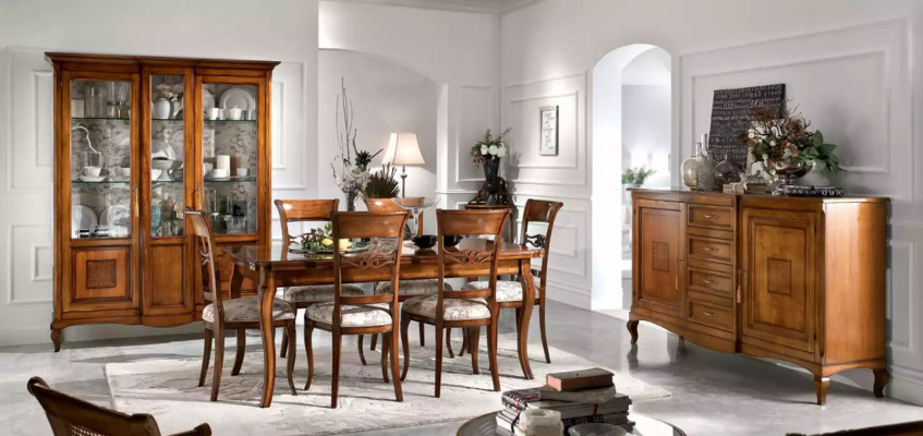 Buffet avec tiroirs Commode en bois Salle de séjour Armoire Neuve solide