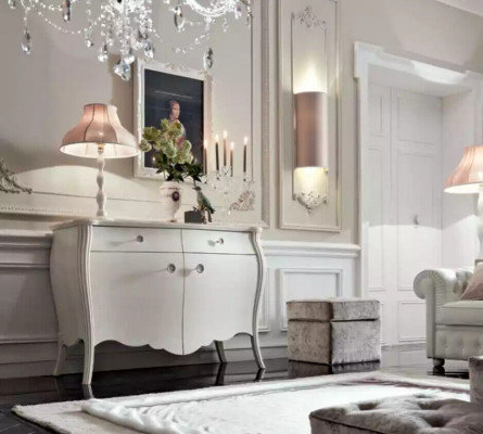 Bahut Bahut Blanc Bahuts Armoire en bois massif Meubles Commodes