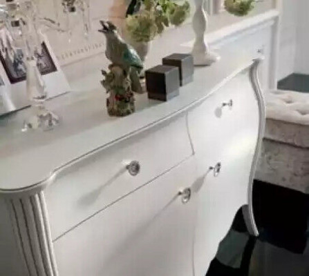 Bahut Bahut Blanc Bahuts Armoire en bois massif Meubles Commodes