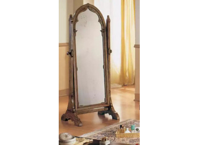 Grand miroir fait main avec cadre en bois de bois