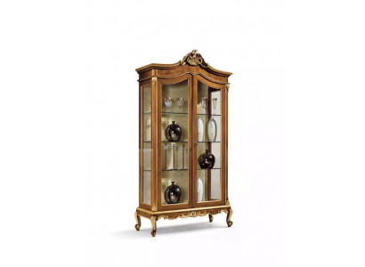 Vitrine en verre Vitrine Meuble Armoire en bois Présentoirs de luxe Armoire en bois nouveau