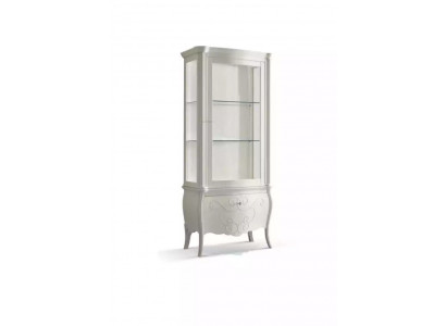 Vitrine classique Commode Vitrine Armoire Meuble vitrine en verre