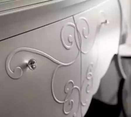 Vitrine classique Commode Vitrine Armoire Meuble vitrine en verre