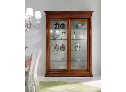 Armoires classiques Vitrines Meubles de salon Armoire de luxe Vitrine en verre