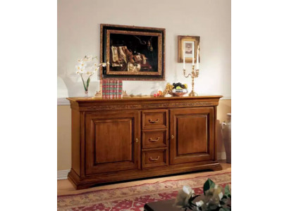 Style classique Commode Buffet Armoire Mobilier italien Marron neuf