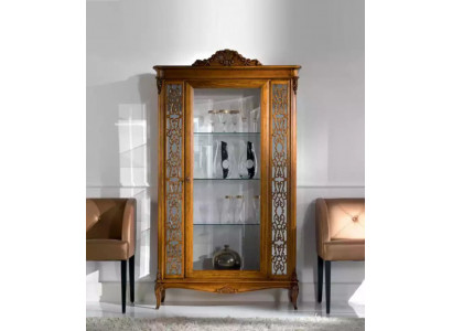 Vitrine Meubles de luxe italiens vitrines buffet en verre armoire design