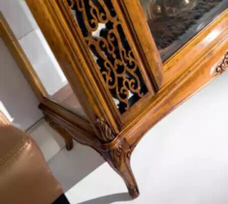 Vitrine Meubles de luxe italiens vitrines buffet en verre armoire design