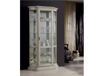 Salle de séjour Mobilier Bois Vitrines Armoires en verre Armoire en bois véritable Buffet en bois véritable Vitrine