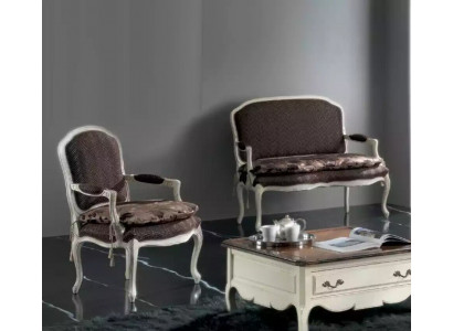 Canapé 2 places Classique Design Luxe Rembourrage Canapé Canapés Fauteuil neuf