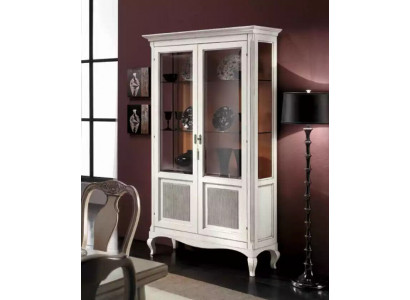 Vitrine Buffet vitrines Armoire en verre de luxe Design en bois Meubles Italie
