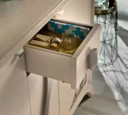 Commode Buffet Bois Armoire Beige Meubles Commodes Salon Neuf