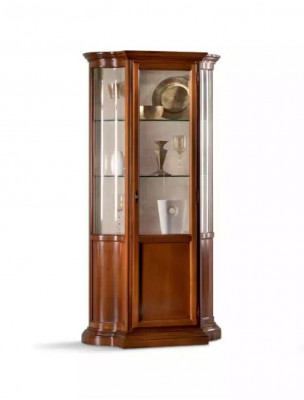 Vitrine Armoire en verre Vitrine Salon Bois Bahut Mobilier italien