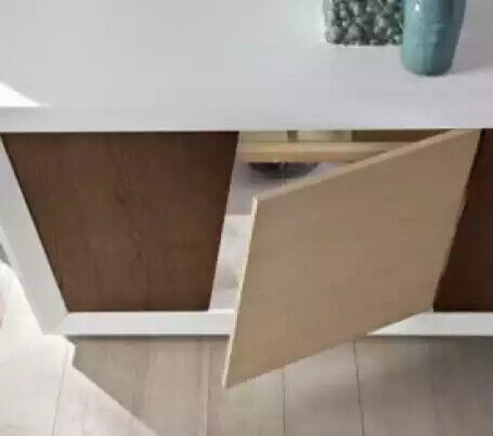Bahut Brun Commodes en Bois Armoire Meubles Nouveau