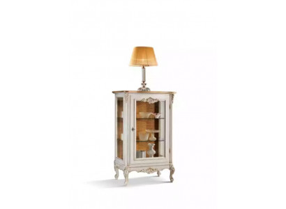 Vitrines d'affichage de vitrines de magasin Style Armoire en verre Design classique en bois Meubles