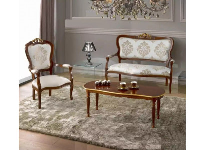 Ensemble de canapés Ensemble de canapé Design 2 places Fauteuil Canapé Classique de Luxe neuf