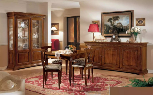 Table à manger Ensemble de meubles 4x chaises Set 7 pièces. Salle à manger de design Neuv.