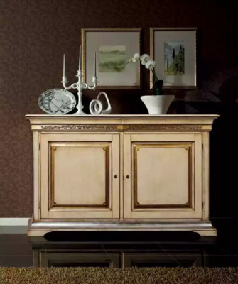 Buffet Commode Armoire Commodes Designer De luxe Bois Classique