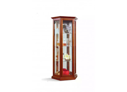 Vitrine Armoires Présentoirs Bois Luxe Salon Meubles Garde-robe Marron nouveau