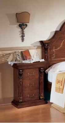 Table de chevet de design luxueux Tables d'appoint Chambre en bois Consoles de luxe