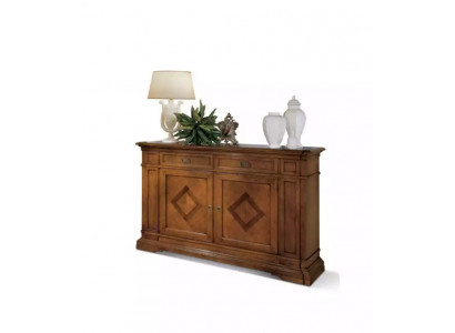 Meuble de rangement en bois italien de luxe - Nouveau buffet de style brun