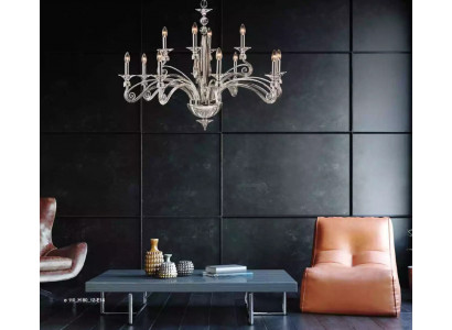 Lustre Plafonnier Luxueux lustre en cristal suspension
