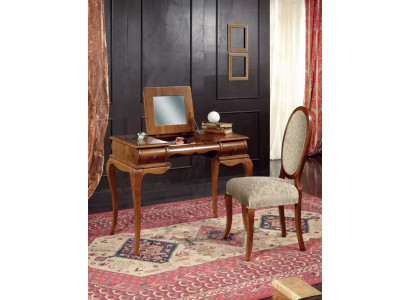 exclusif table de maquillage chaise marron disponible sur commande