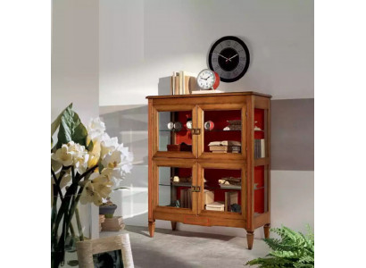 Conception de vitrine classique vitrine r met en valeur le mobilier italien de salon de luxe
