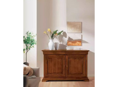 Bahut Armoire en bois Commode Marron Bahuts Chambre à coucher Salon