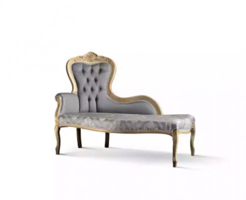 Salon classique Banc de sièges Banc rembourré de designer Chesterfield neuf