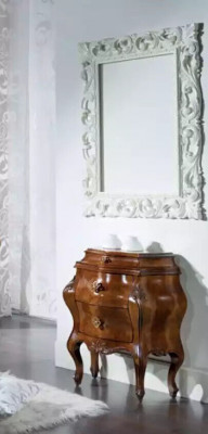 Table de chevet Table d'appoint Mobilier Italien Ameublement Classique Bois