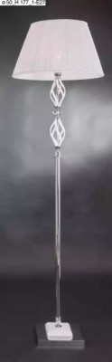 Lampe de sol en cristal lampadaire de luxe lampes lampadaire blanc