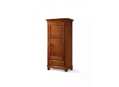 Chambre Armoire en bois Portemanteau Meubles Design Armoire Marron