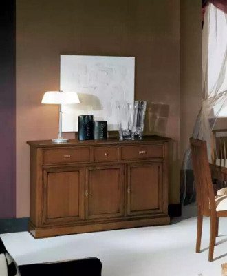 Luxueuse commode Armoire Étagère Meuble Armoire en bois Italie Buffet Commode