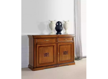 Buffet de luxe en bois Mobilier de salon Armoire marron Commode nouvelle