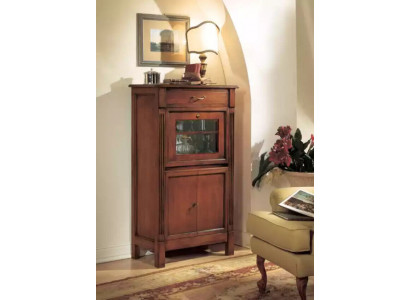 Vitrines Verre Bar Armoire Maison Armoires Étagère Murale Bois Vitrine Meubles