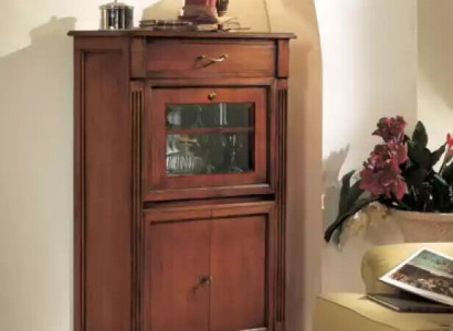 Vitrines Verre Bar Armoire Maison Armoires Étagère Murale Bois Vitrine Meubles