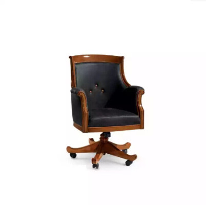 Chaise de bureau de luxe Fauteuil Rembourrage de chaises Meubles de designer de bureau Pivotant
